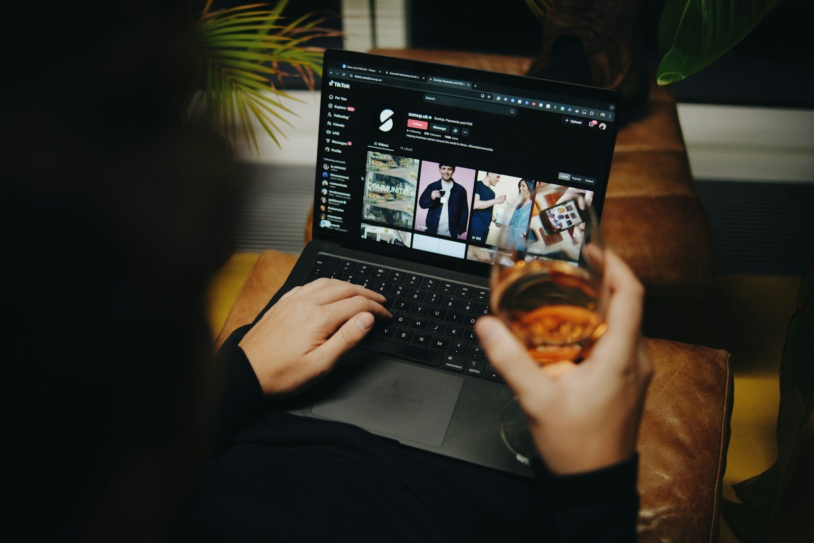 Small business content creator working on digital marketing visibility