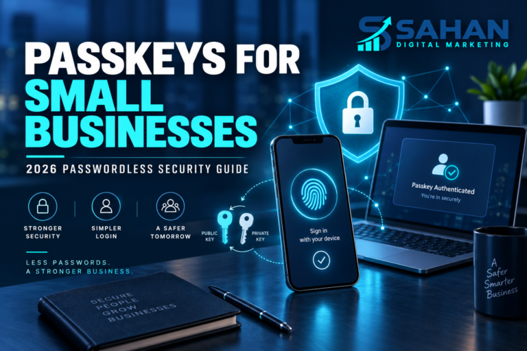Passkeys and passwordless security guide for small businesses in 2026