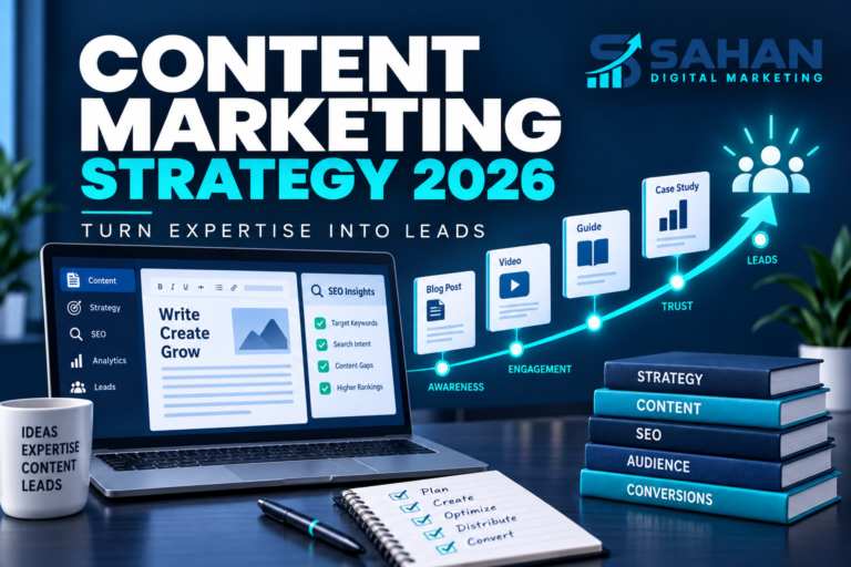 Content marketing strategy helping small businesses turn expertise into leads in 2026