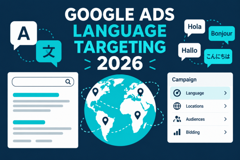 Google Ads language targeting changes for small businesses in 2026