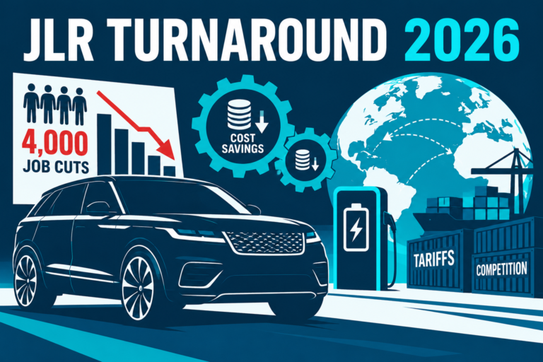 JLR 4,000 job cuts and 2026 business turnaround strategy