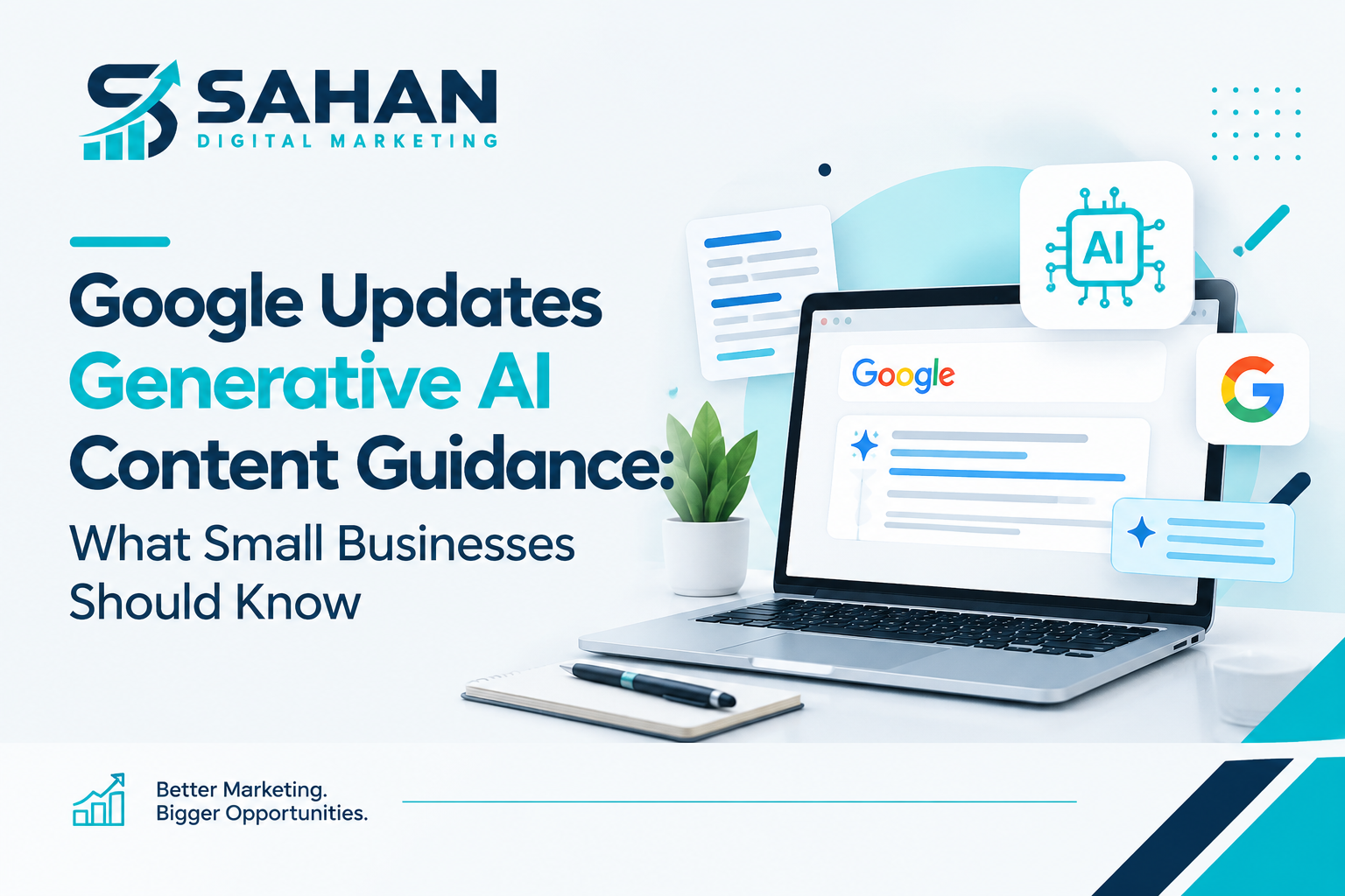 Google updates generative AI content guidance for small businesses