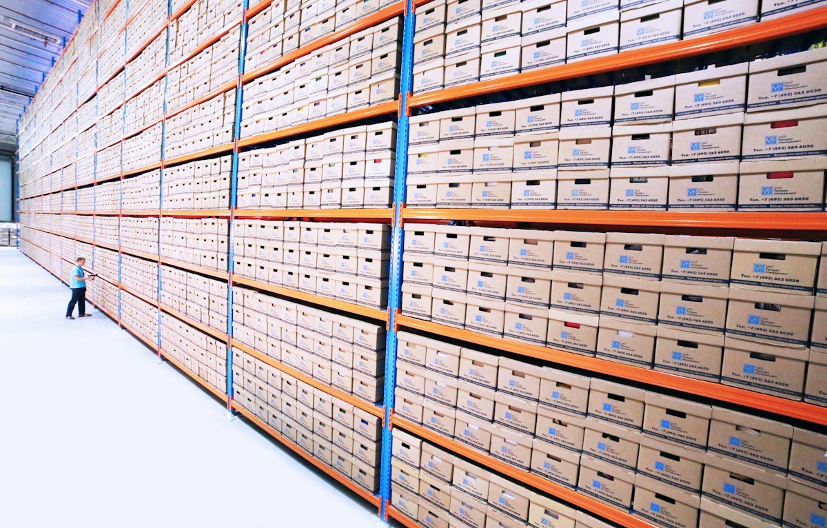 Retail stock shelves illustrating inventory management and stock control for small businesses